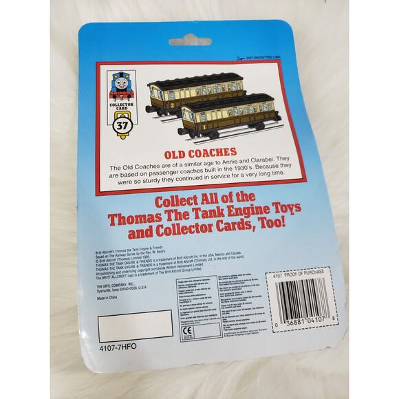 Thomas & Friends Shining Time Station OLD COACHES Train Set 1995 ERTL 4107 - Picture 4 of 4